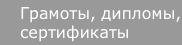 Грамоты, дипломы, сертификаты
